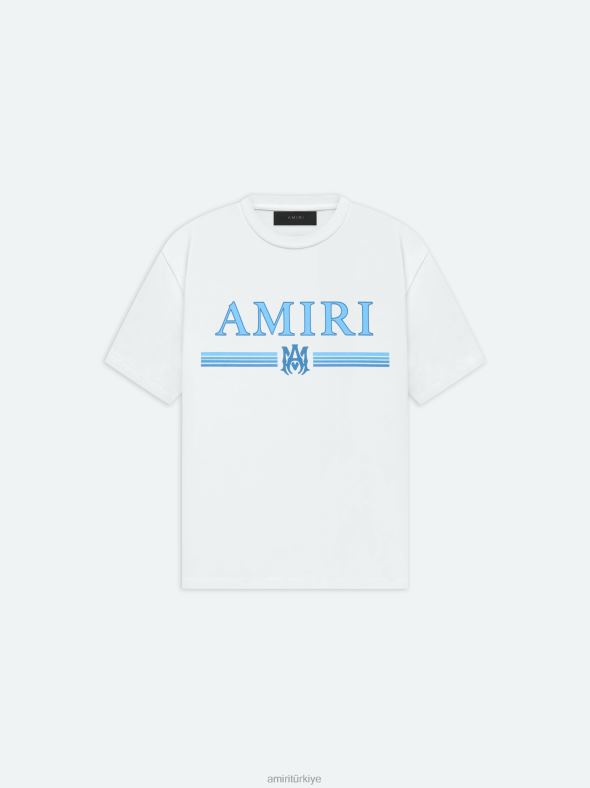 ma bar tişörtü erkekler AMIRI beyaz Giyim 0864L68
